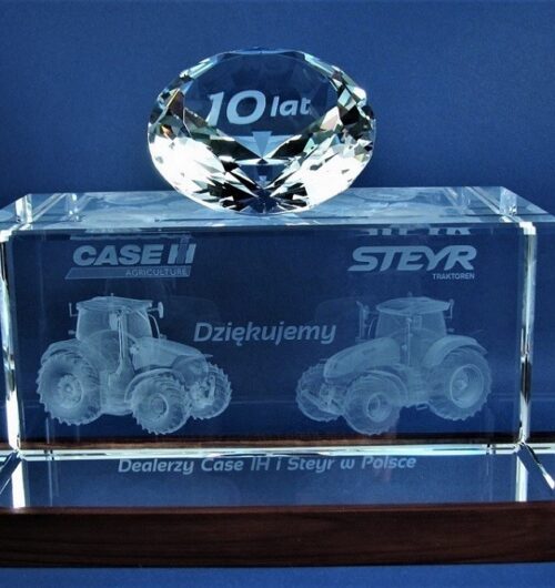 Prestiżowy prezent z diamentem z podświetleniem