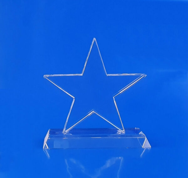 Statuetka Gwiazda, elegancka kryształowa nagroda dla Najlepszych Sprzedawców