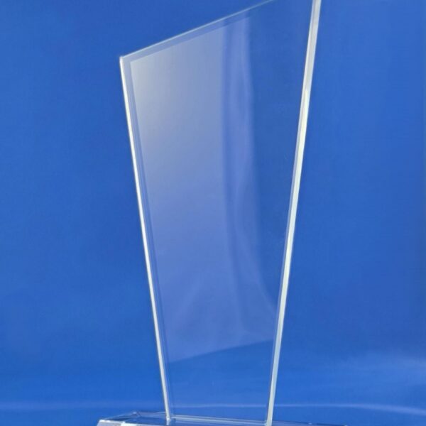 Statuetka Szklana WEKTOR 8mm – Kierunek: Sukces